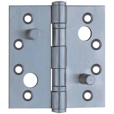 China Security Anti Theft Square Door Hinges 4 Inch Stainless Steel Door Hinges for sale
