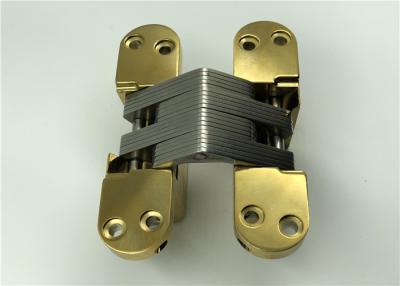 China High Sensory Stainless Steel Concealed Hinges With PVD Surface Finishing for sale