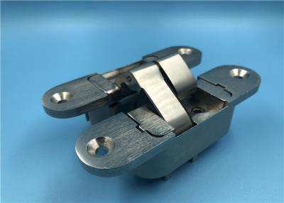 China Flexible 3d Adjustable Door Hinges / Small Soft Close Concealed Hinges for sale