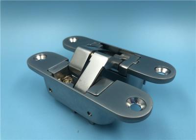 China High Security Mortise Mount Invisible Hinge With Riveted Hinge Pin for sale