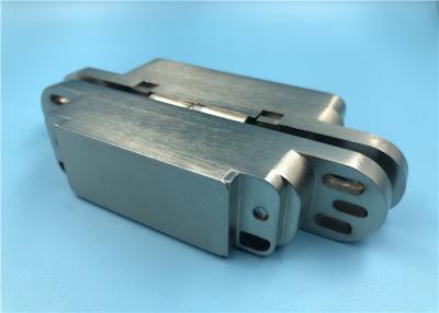 China Zinc Alloy Body 3D Concealed Hinges With Cover Caps 1000mm Width 40mm Thickness for sale