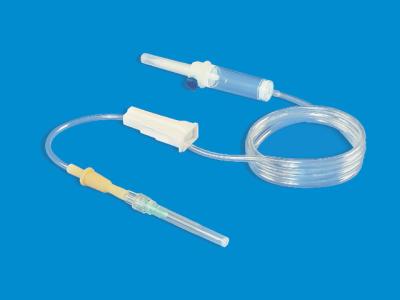 China Sterile Medical Disposable Infusion Set IV Giving Set With Needle for sale