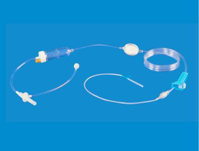 China 5μm 3μm 2μm Precise Filter Disposable Infusion Set With Needle Luer Lock for sale