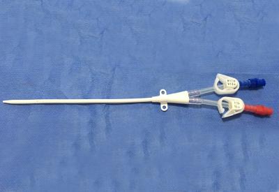 China Disposable Temporary Hemodialysis Catheter Kit Single Double Triple Lumen HD Catheter for sale