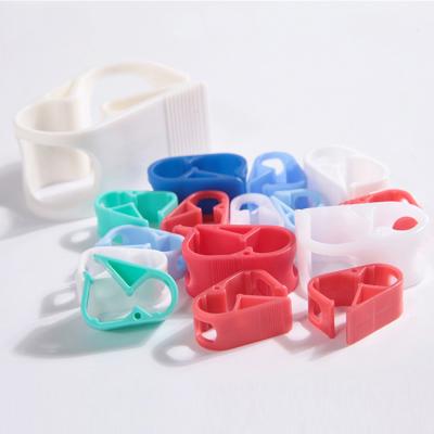 China Medical Disposable Plastic Slide Clamp IV Tubing Slide Clamp For Pipe Drainage Bag for sale