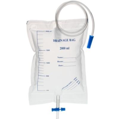 China Urology Disposable Urine Bags Catheter Night Bag Anti Reflux OEM for sale