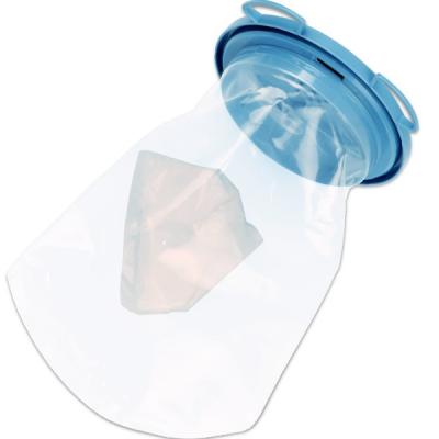 China 500ml Disposable Suction Canister Liners Bag For Medical Waste Liquid Collection for sale