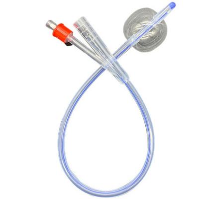China ICU Silicone Indwelling Foley Catheter 6Fr 8Fr 10 Fr Foley Catheter for sale