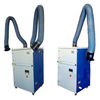China Double Arm Welding Fume Extractor 3kw for Cleaner and Healthier Work Environment for sale