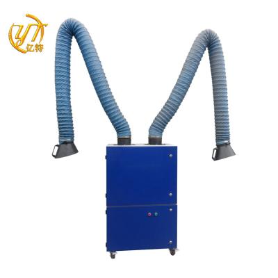 China Construction Works Made Easy with YITE Mobile Smoke Absorber and 2-piece Exhaust Arm for sale