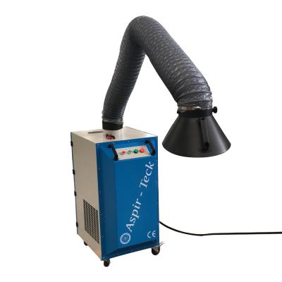 China Mobile Welding Soldering Fume Extractor with Arm Size D160*2000mm and Performance for sale