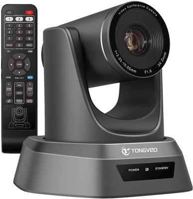 China TONGVEO 3X Optical Zoom 1080P HD PTZ Camera For Skype / Zoom Video Conference for sale