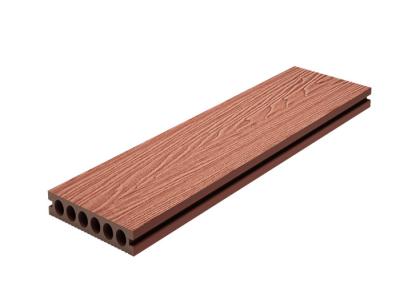 China 140 X 23 3D Wall Cladding Outdoor Extruded Fade Resistant Composite Wpc Decking for sale