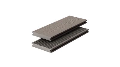 China No Crack Solid Composite Decking 135 X 23 Wood Plastic Composite Flooring Boards for sale