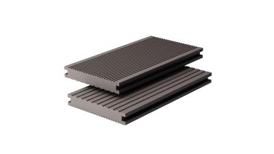 China 150 X 25 Mm Anti Insect Solid Composite Decking Outdoor Recycled Plastic Decking Boards for sale