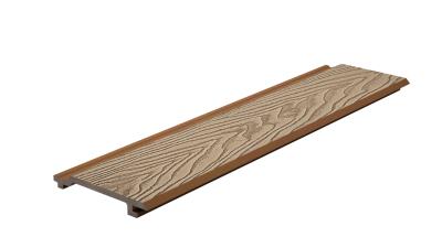 Chine Panneaux de mur en bois naturels réutilisés de Wpc de grain de revêtement du mur 3D de 148 x de 21mm à vendre