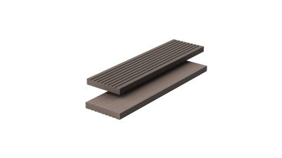China ROSH Outdoor Capped Composite Decking WPC Fascia Co Extrusion Waterproof Wpc Flooring for sale