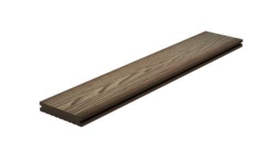 China Natural Wood Grain Wpc Decking Board 135 X 23 3D Deep Embossed Deck Wood Panels for sale