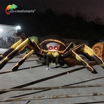 China 6 meters Artificial Large Animatronic Spider for sale