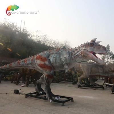 China Animatronic Dinosaur Life Size Dinosaur Model Animatronic Carnotaurus For Amusement Park for sale