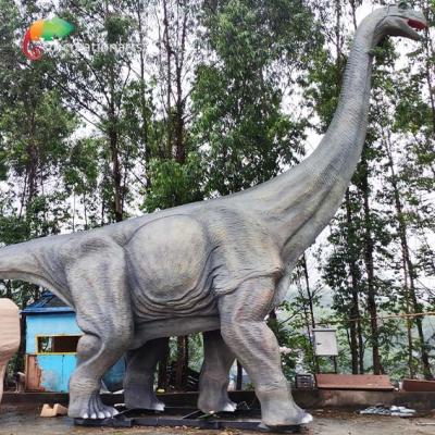 China 15M Life Size Animatronic Dinosaur Realistic Ruyangosaurus  Dinosaurs For Jurassic Theme Park for sale
