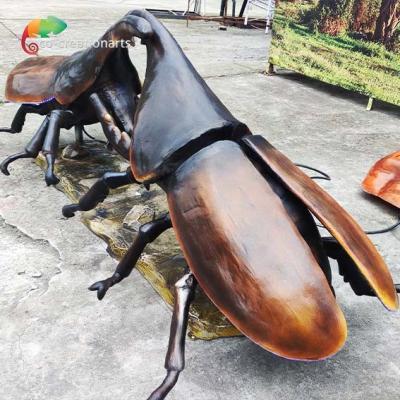 Chine Insectes Animatronic réalistes Trypoxylus adapté aux besoins du client par animaux Dichotomus d'OIN à vendre