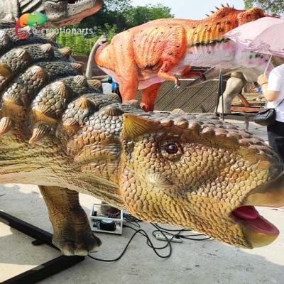 China CE 5M Animatronic Ankylosaurus Artificial Dinosaur For Shopping Mall Exhibition for sale