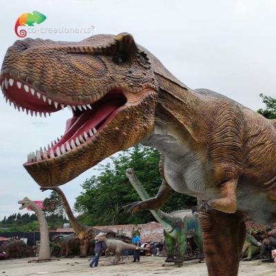 Китай мир t Rex Animatronic Snowproof в натуральную величину Animatronic динозавров 9M юрский продается
