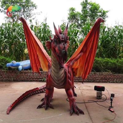 China Da exposição exterior do tema do CE vida Animatronic dos dragões - tamanho Dragon For Amusement Park à venda