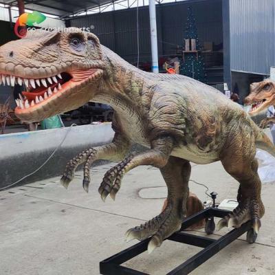 China 4Meters Life Size Animatronic Dinosaurs Sunproof Allosaurus Model For Exhibition for sale
