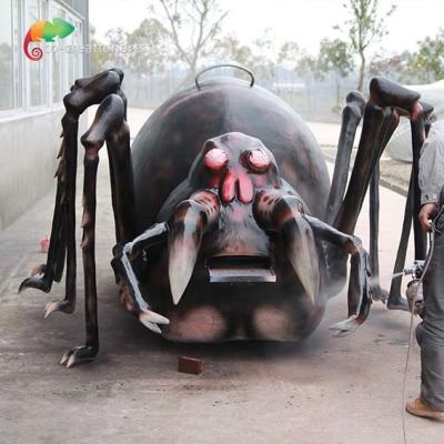 China Aranha Animatronic gigante personalizada do parque de diversões da personalização à venda
