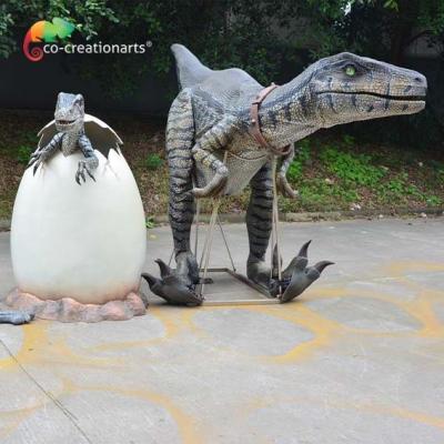 China ISO Adult Animatronic Dinosaur Costume Mouth moving Lifelike Dinosaur Suit for sale