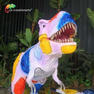 China Amusement Park Life Size Animatronic Dinosaur Family Customized Sound for sale