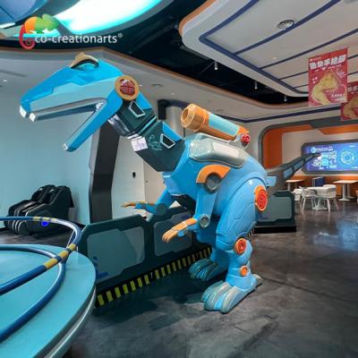 Китай Customized Robotic Fibreglass Dinosaur Model For Theme Park Decoration продается