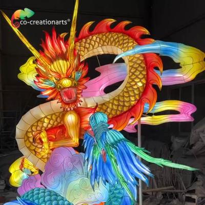 China Traditional Dragon Chinese Animal Lantern For Festival Exhibition en venta