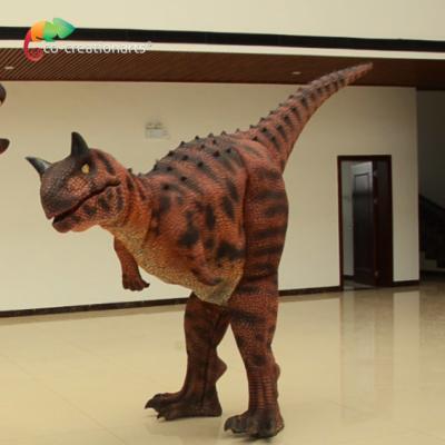 China ZTE Customized Carnotaurus Dinosaur Costume For Dinosaur Park Attraction for sale