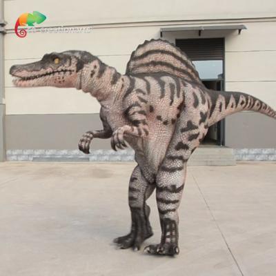 China Cosplay Animatronic Spinosaurus Dinosaur Costume For Amusement Park Attraction for sale
