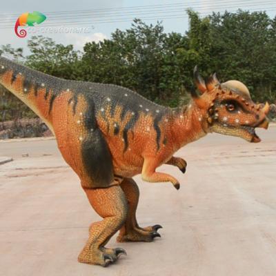 China Animatronic Dinosaur Pachycephalosaurus Costume Lifelike For Amusement Park for sale