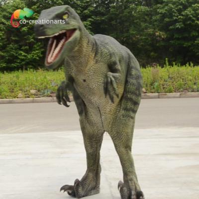 China 1.7m Animatronic Dinosaur Velociraptor Costume Realistic Create Spectacular Jurassic Scenes for sale