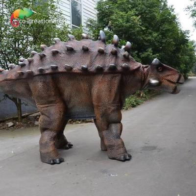 China Cloth Animatronic Dinosaur Ankylosaurus Halloween Costume Actor Control Movement à venda