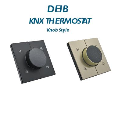 China 24V Home Smart Thermostat Hotel Temperature Measuring Digital KNX Smart Thermostat for sale