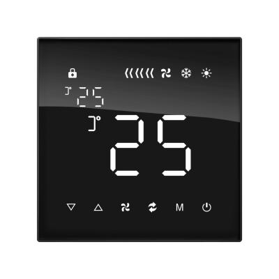 China Laffey Touch Screen Thermostat 24V DC with led backgroud light for sale