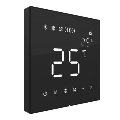 China Full Screen Acrylic Touch Panel Tuya App Zigbee Thermostat for sale