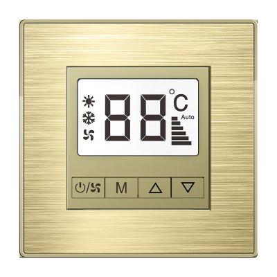 China Aluminum / Glass Home Smart Thermostat , Modbus Hotel Room Thermostat for sale