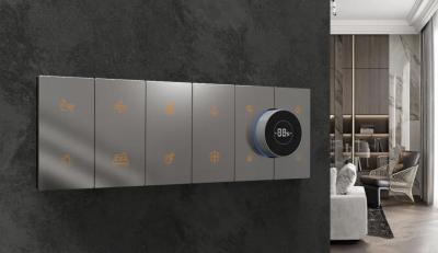 Chine Thermostat intelligent d'alliage d'aluminium pour le climatiseur 12V de pompe à chaleur à vendre