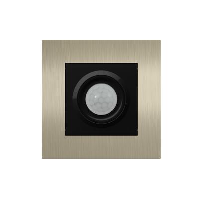 China Edelstahl-Bewegungs-Sensor-Wand-Platten-bernsteinfarbige/Bronzefarbe zu verkaufen