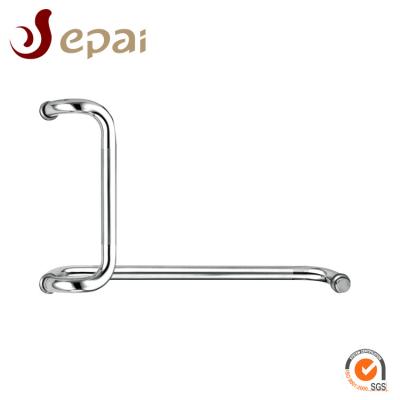 China T type /Round tube /Satin finish /Polished finish /Satin finish shower enclosure glass door pull handle T type towel rail handles for shower door for sale