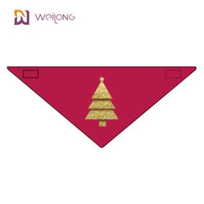 Chine Offres de foulard de triangle d'écharpe de Bandana de chien de Noël de Comtim pour de petits chiens et chats moyennement grands, décoration d'accessoires d'animal familier à vendre