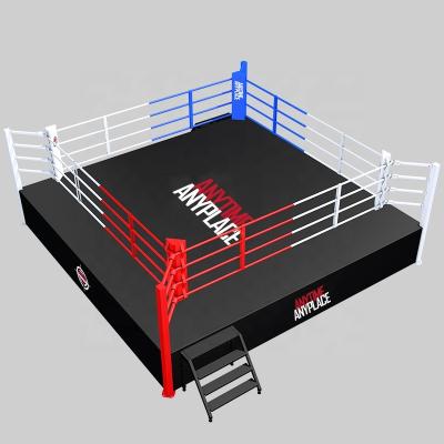 China Professional Stage Elevated Boxing Ring for sale