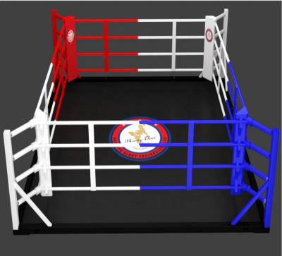China European Standard Posts Aiba Boxing Fighting Ring Competition Boxing Ring OEM ODM for sale